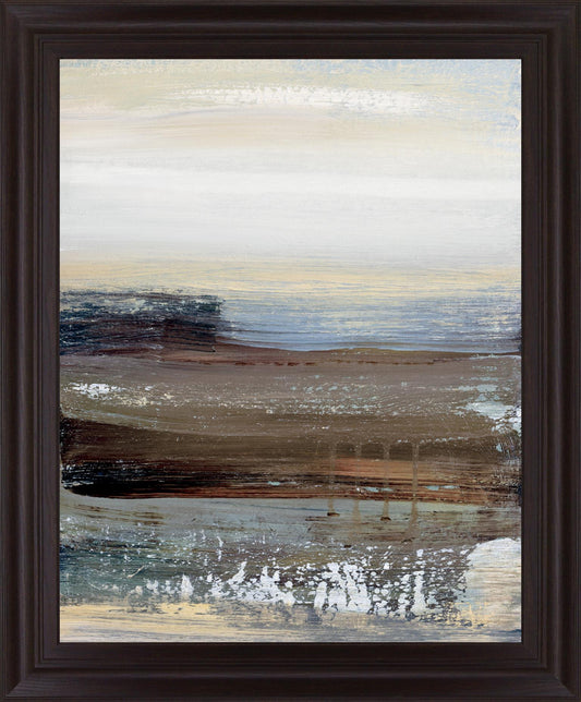 Dawned Layers - 28" x 34" Framed Wall Art
