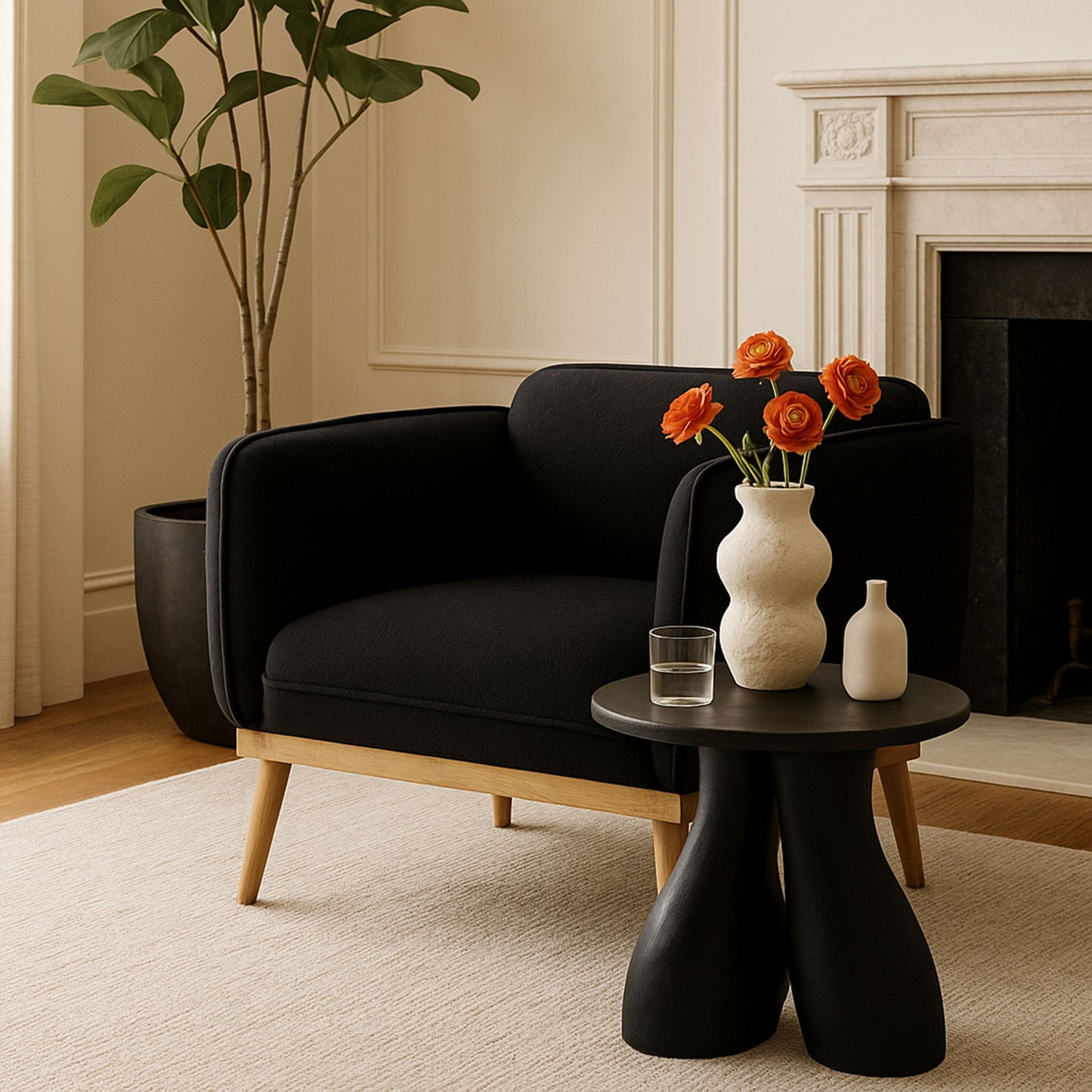 Talence - Aluminum End Table