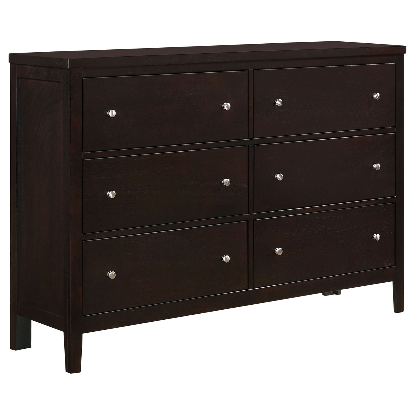Wedgewood - 6 Drawers Dresser - Cappuccino