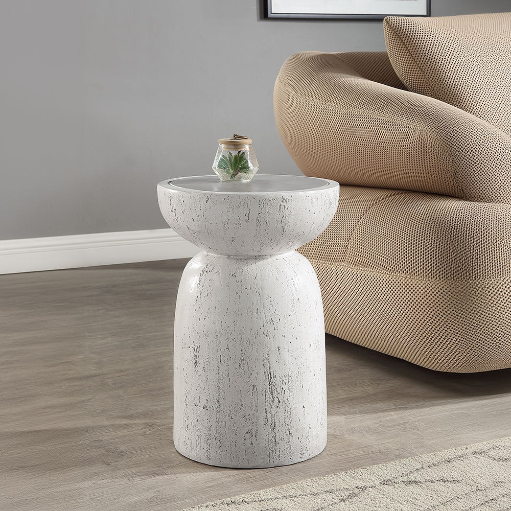 Dylana - Accent Table - Natural Gray