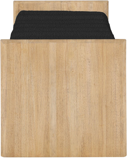 Waverly - Bench With Natural Frame