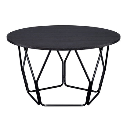 Sytira - Coffee Table - Espresso & Black