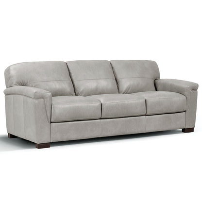Cornelia - Sofa - Pearl Gray Leather