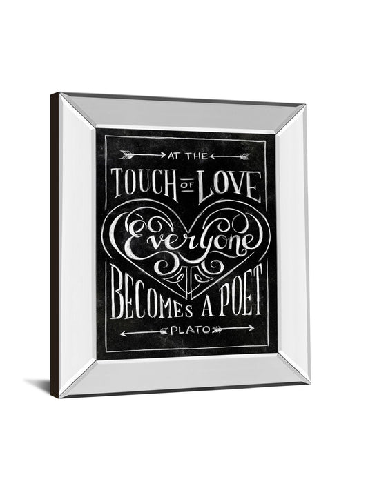 Everyone Becomes By Sundance Studio - Mirror Framed Print Wall Art - Black