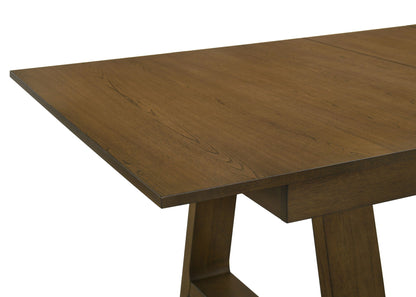 Everly - 5 Piece Dining Room Set - Brown
