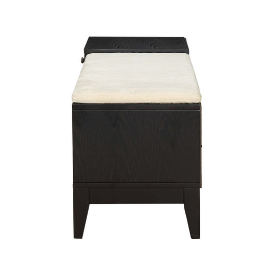 Boyet - Bench - Cream Fabric & Black