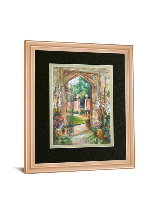 Invitation By Marysia - Framed Print Wall Art - Green