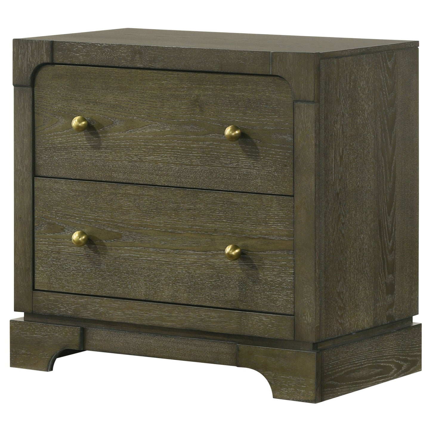 Sundance - 2 Drawer Nightstand - Dark Brown