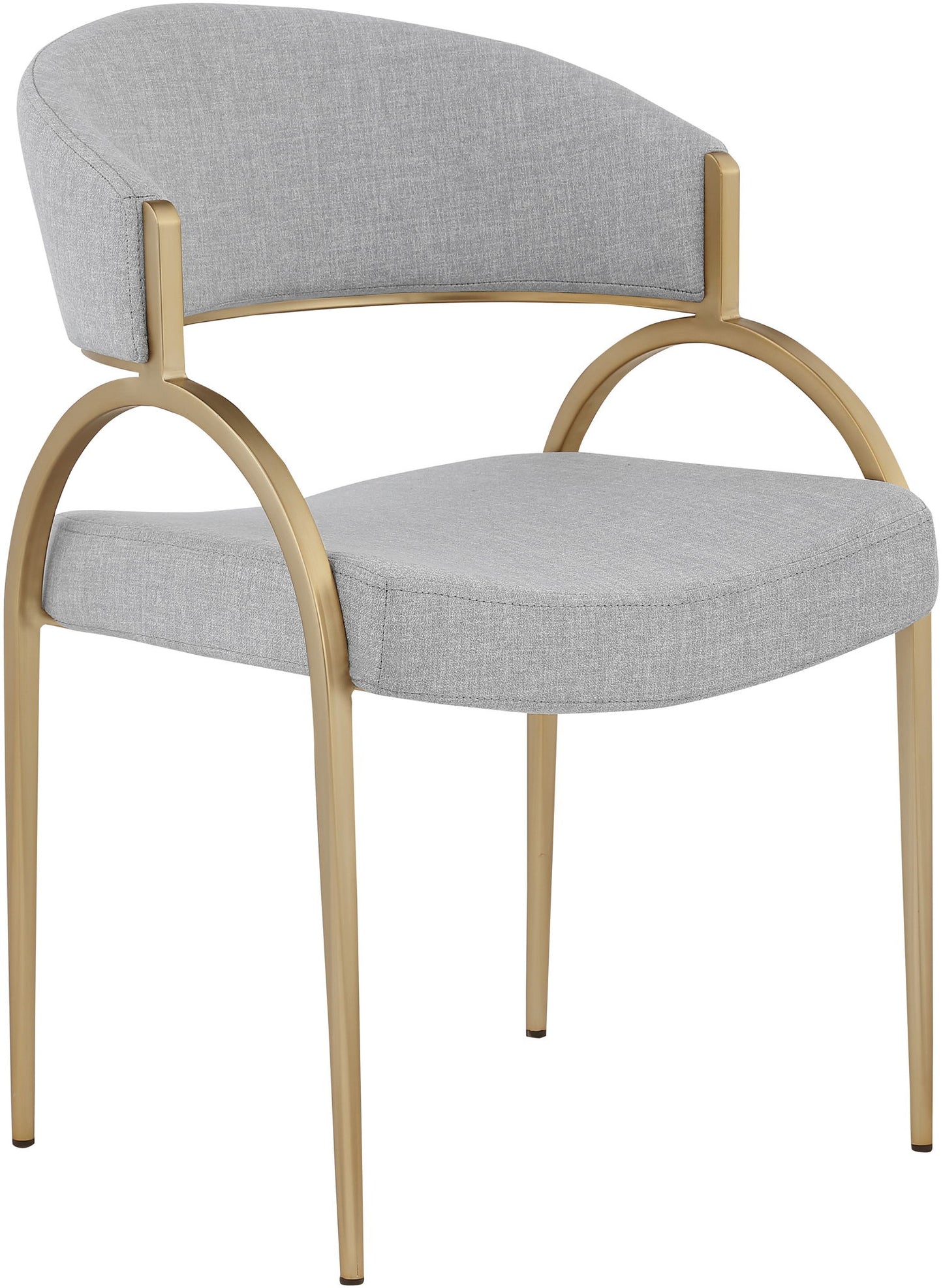 Privet - Dining Chair (Set of 2) - Gold Base