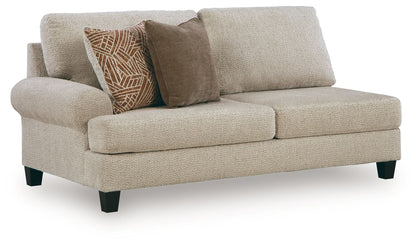 Steelwater Retreat - LAF Sofa - Latte