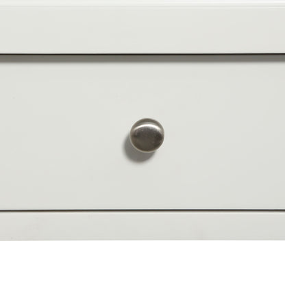 Madison - Nightstand With Open Shelf And Drawer And Decorative Side Panels