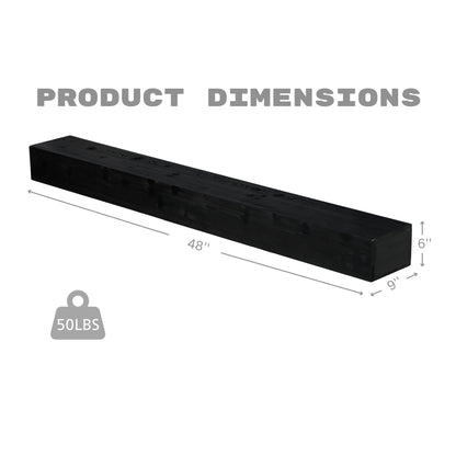 Fireplace Mantel Floating Shelf For Home Decor