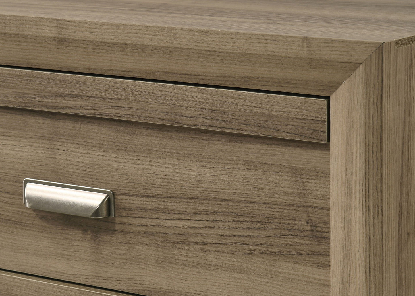 Valor - Dresser And Mirror - Light Brown