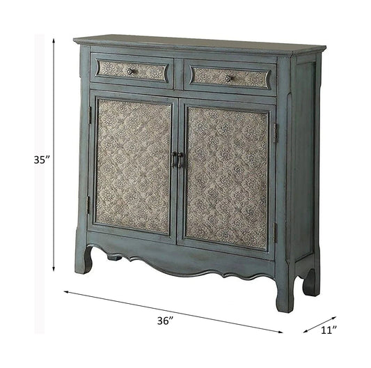 Winchell - 35" Console Cabinet - Antique Blue