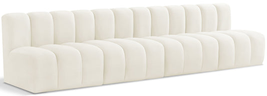 Arc - Velvet 4 Seats Modular Sofa