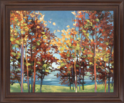 Vivid Grove - 28" x 34" Framed Wall Art