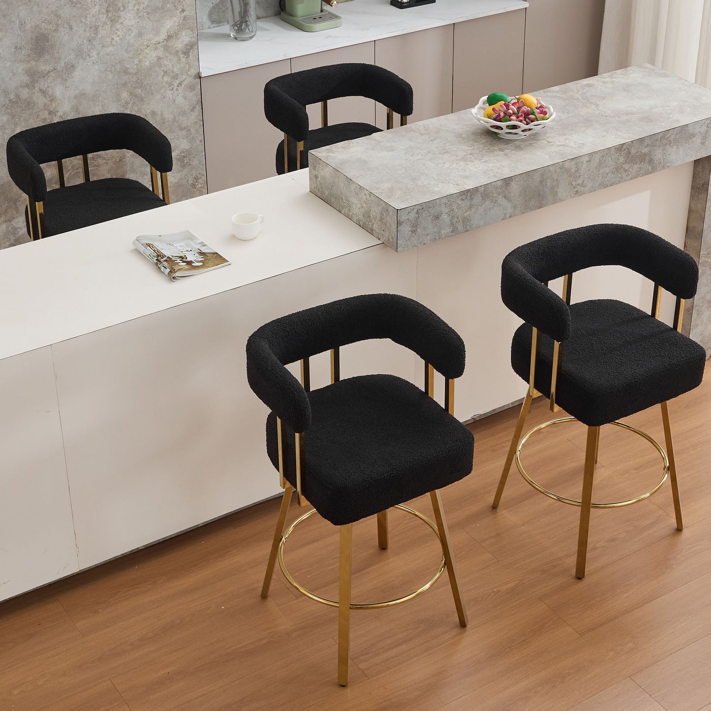 Decorative Upholstered Side Chair For Living Room (Set of 2)