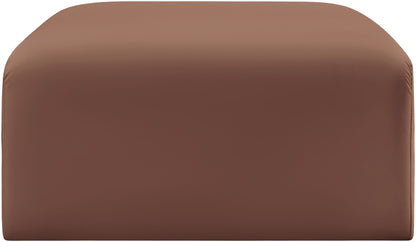 Arc - Faux Leather Ottoman