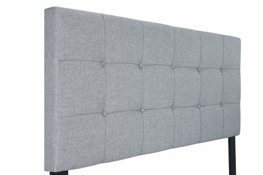 Florence - King Bed - Gray