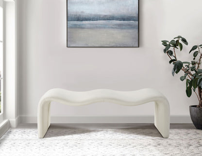 Willow - Faux Leather Bench