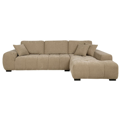Plather - Sectional Chaise Sofa