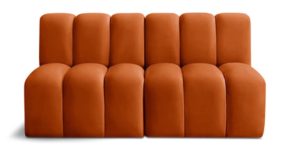 Arc - Velvet 2 Seats Modular Sofa
