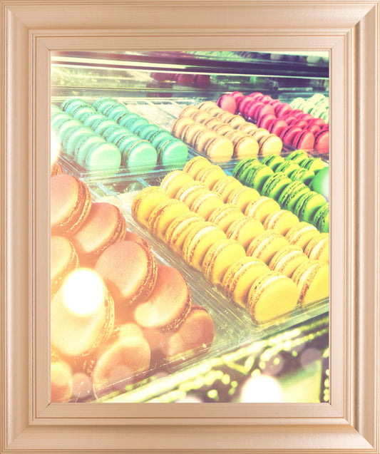 Tasty Treats By Acosta - Framed Print Wall Art - Yellow