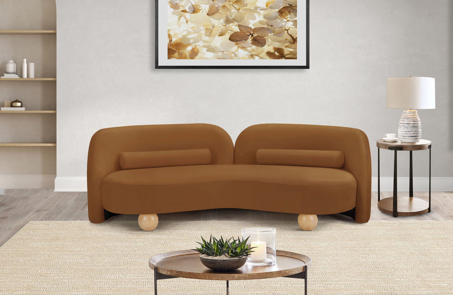Daphne - Velvet Sofa