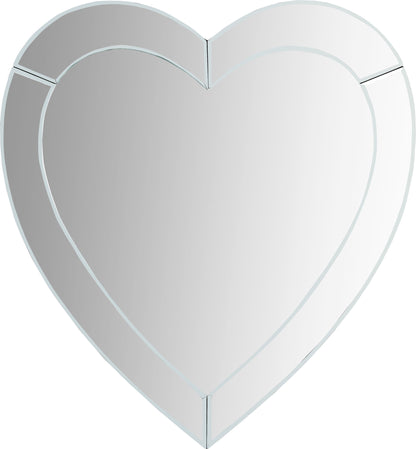 Heart - Mirror - Pearl Silver
