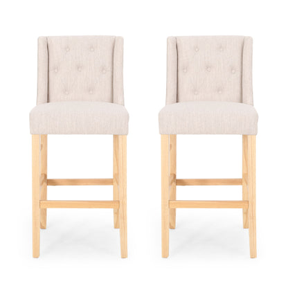Ethereon - Tufted Counter Stool (Set of 2)