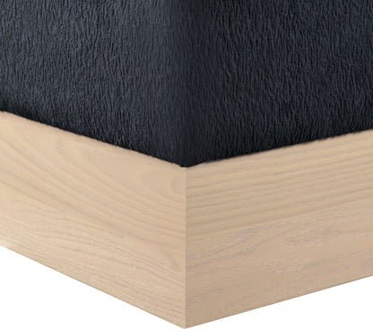 Havre - Ottoman / Stool With Natural Base