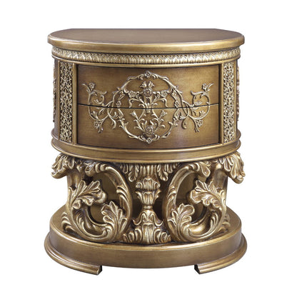 Constantine - Nightstand - Brown & Gold