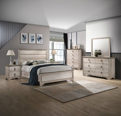 Patterson - Queen 5 Piece Bedroom Set - Beige