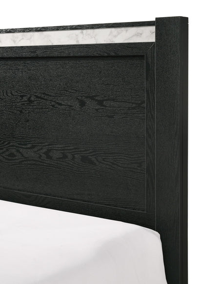 Lamar - King Bed - Black