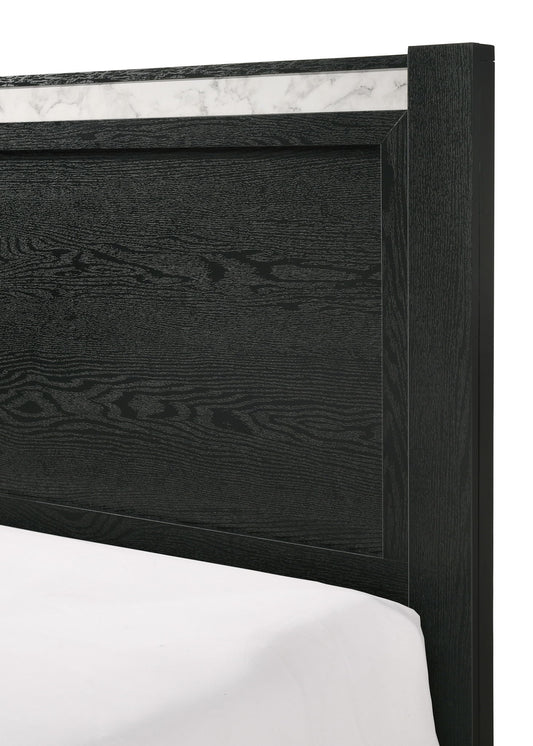 Lamar - King Bed - Black