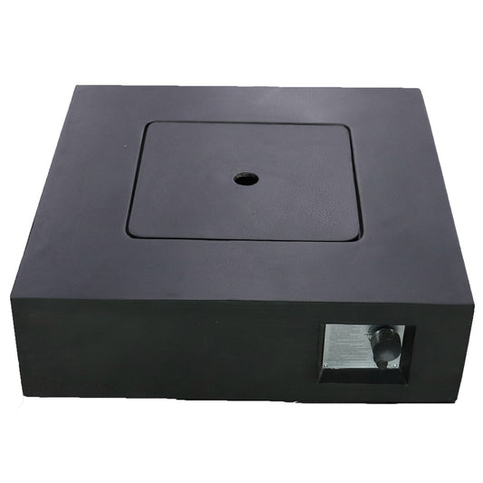 Reinforced Propane & Gas Fire Pit Table - Charcoal