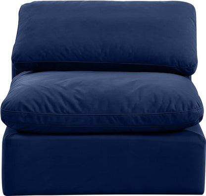 Indulge - Velvet Armless Chair