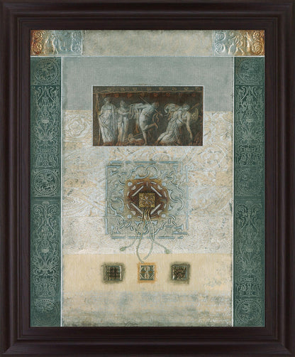 Grecian Relief - 28" x 34" Framed Wall Art