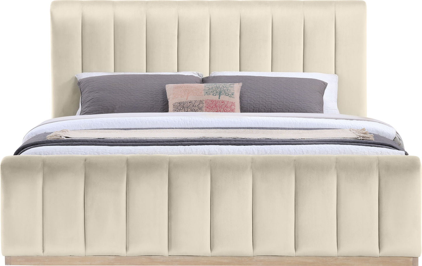 Amara - Velvet Bed