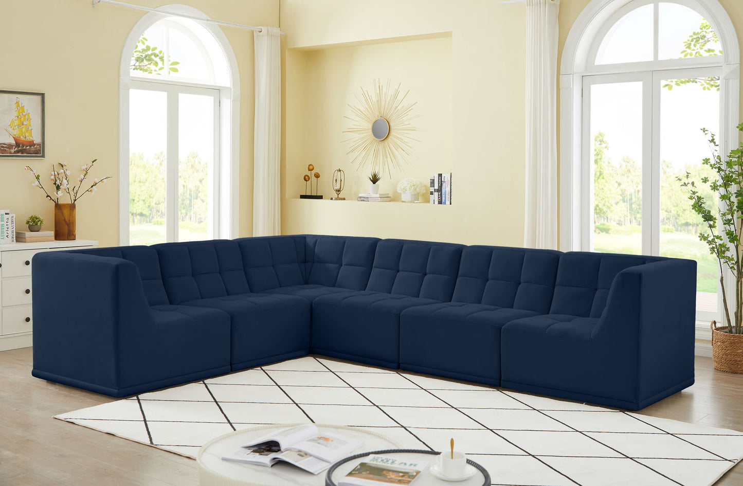 Relax - 6 Piece Modular Sectional