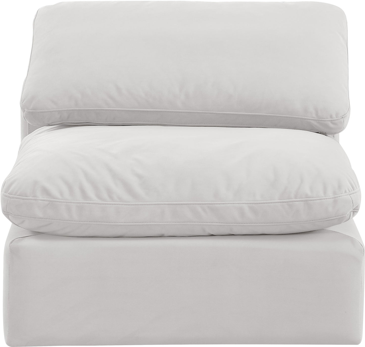 Indulge - Velvet Armless Chair