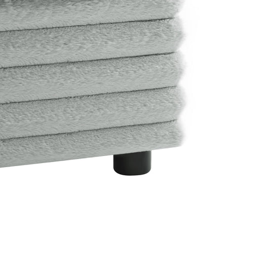 Jenny - Armless Slipper Chair - Gray