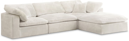 Cozy - 4 Piece Modular Sectional With Chaise