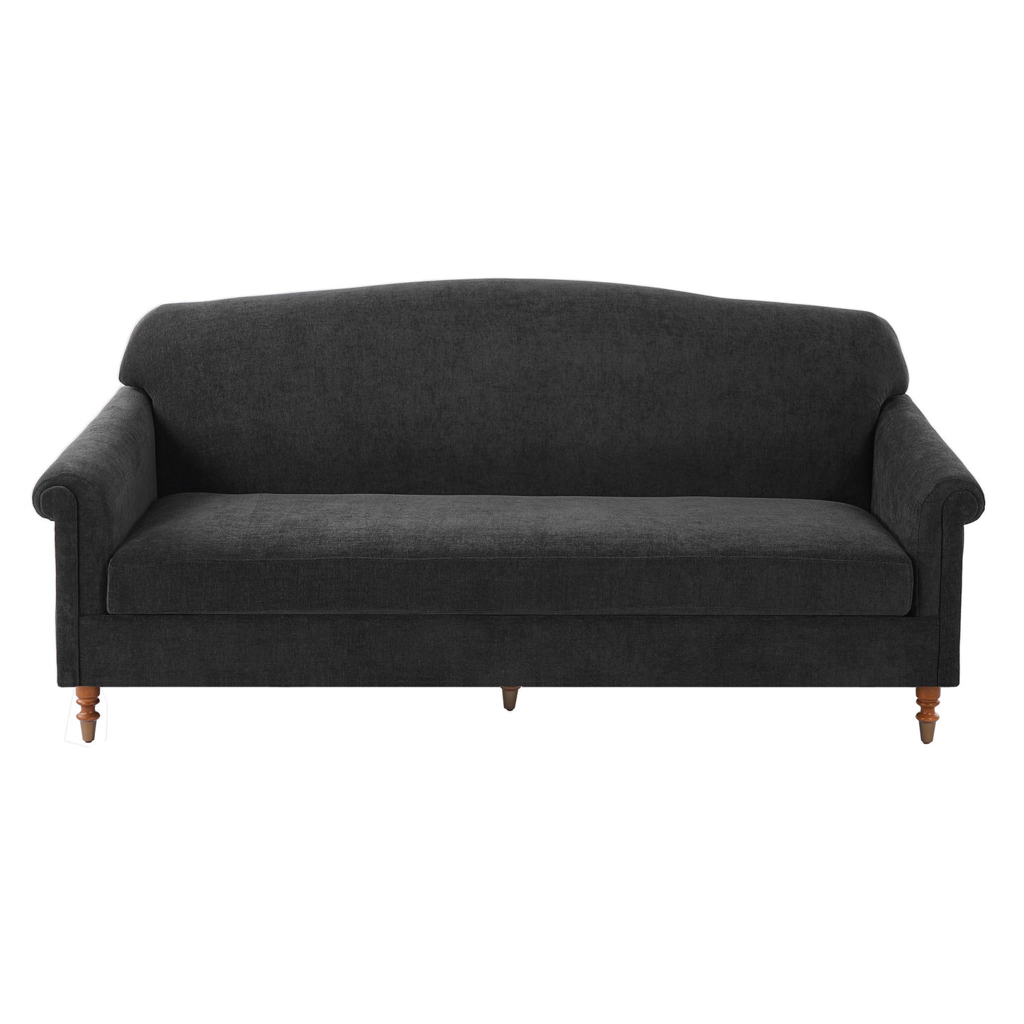 Loveseat Sofa, 2 Seater Couch With Rolled Arms
