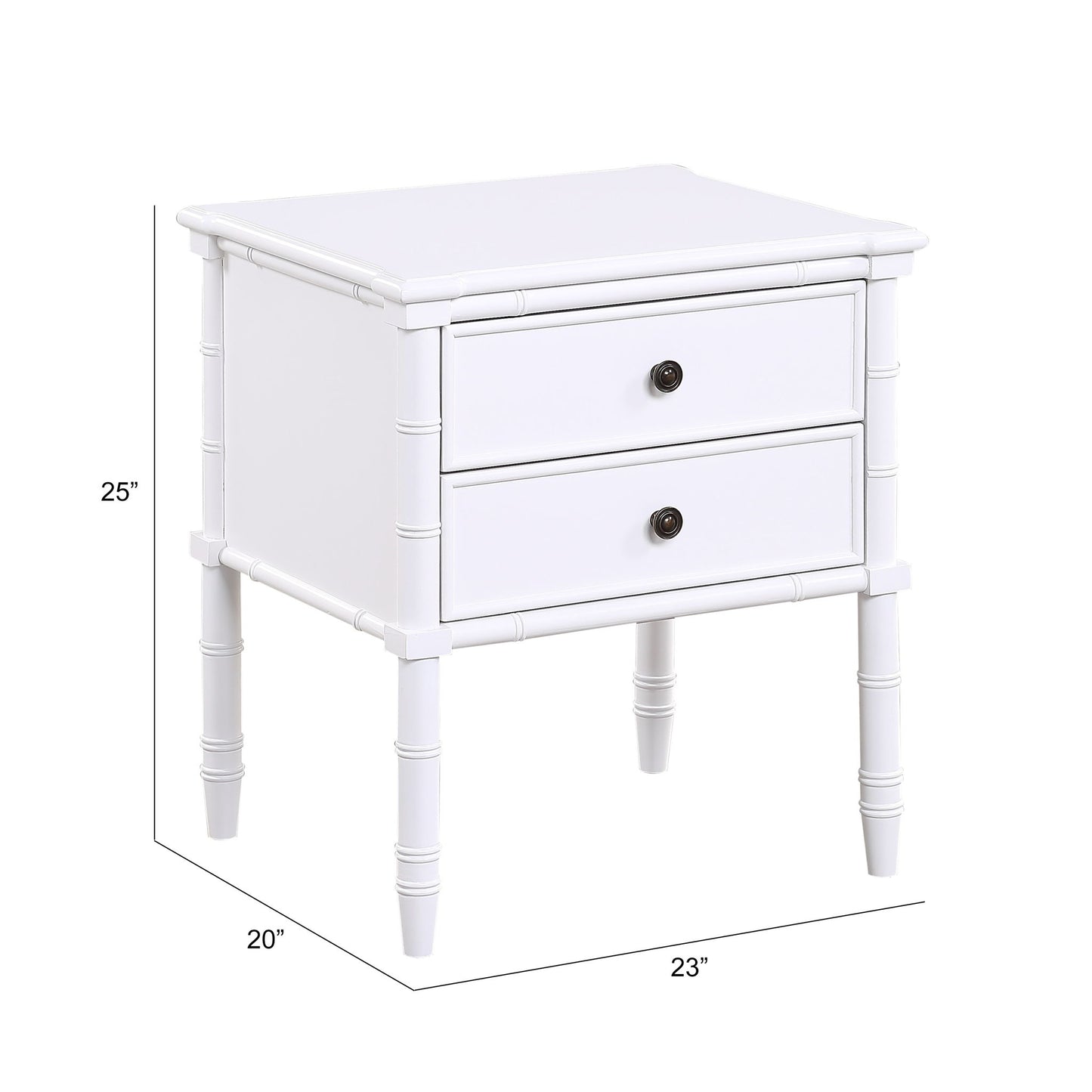 Emmett - 2 Drawer Nightstand