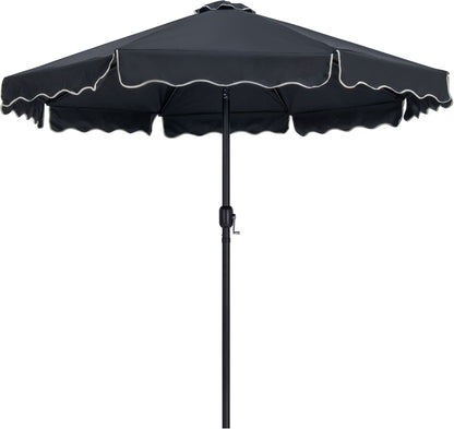 Amalfi - Patio Umbrella - White Base / Black Pole