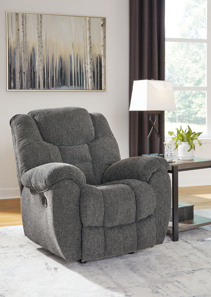 Foreside - Rocker Recliner - Charcoal