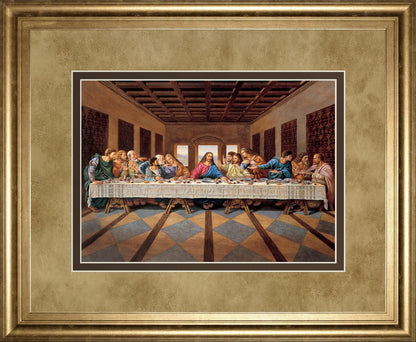 Golden Gathering - 34" x 40" Framed Wall Art