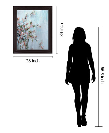 Petal Mist - 28" x 34" Framed Wall Art