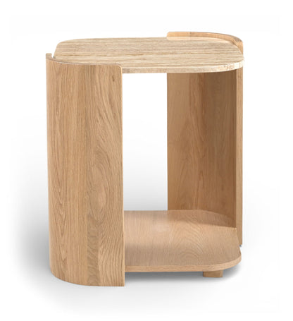 Calabria - Marble And Oak Wood Table